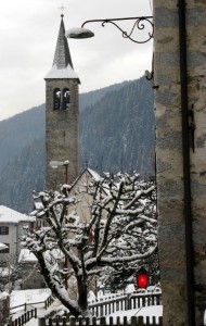 I lampioni e la lanterna rossa