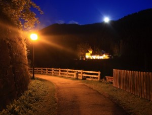 Luce artificiale e luce lunare…