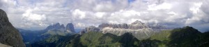 Gruppo Sella - Vista dalla Marmolada