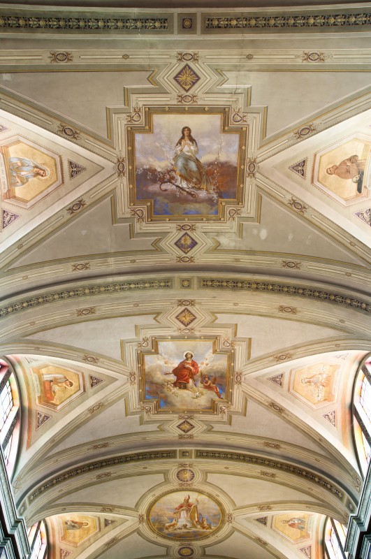 ''Soffitto della Chiesa di Santo Stefano'' - Castelmassa