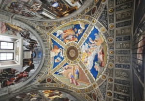 Stanza di Eliodoro di Raffaello nei Musei Vaticani