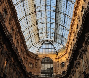 Tramonto in Galleria