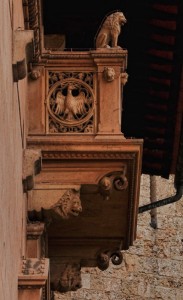il balcone dell’arcivescovado