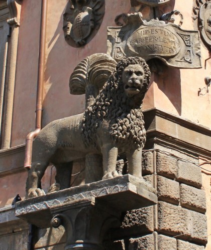 Viterbo - Il leone simbolo di Viterbo