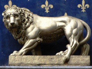 Leone dorato di Palazzo Vecchio