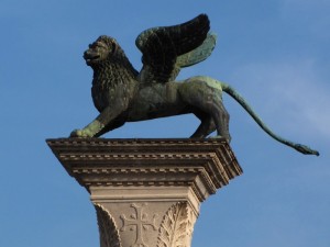 Un leone in Piazza San Marco