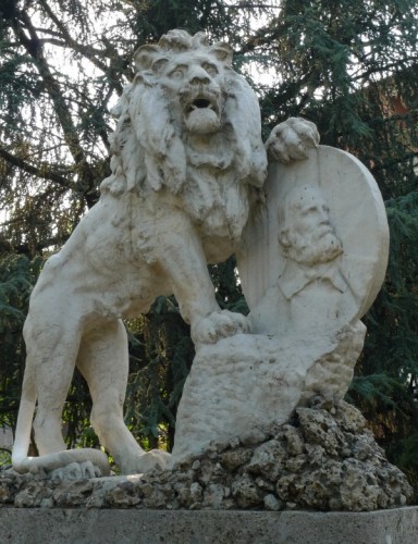 Treviglio - Un leone garibaldino