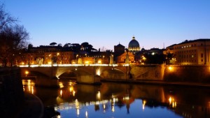 Riflessi verso San Pietro