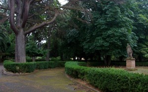 Il parco della Villa Comunale, a Monteleone Calabro