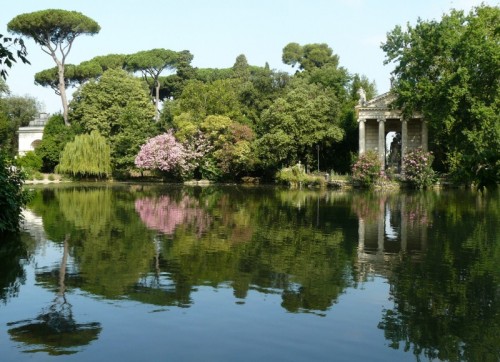 Roma - Il Giardino del Lago a Villa Borghese