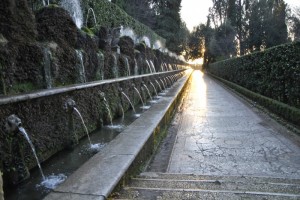 Viale delle 100 fontane