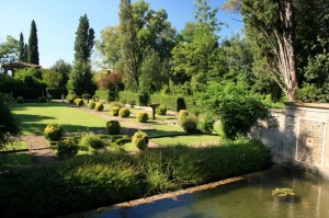 Scorcio sul giardino spagnolo
