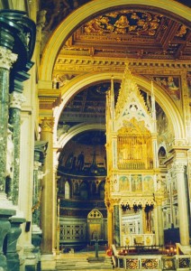 altae Basilica S.Giovanni in Laterano