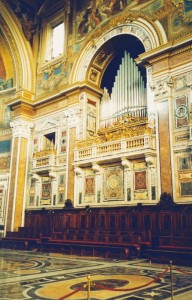 altro organo S.Giovanni in Laterano