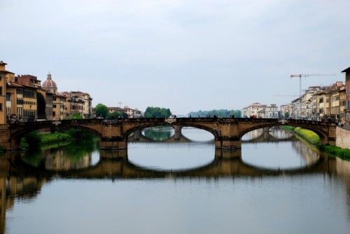 Firenze - Ponte riflesso