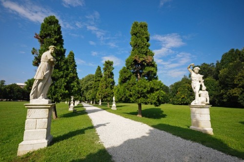 Vicenza - Parco Querini ed il suo viale Vicenza - Parco Querini ed il suo viale