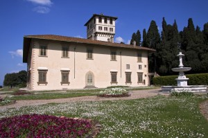 Giardino di Villa Petraia - parte alta