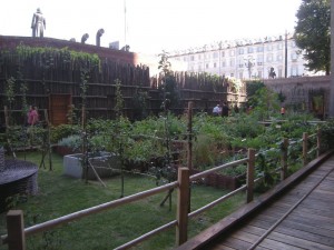 Torino, Palazzo Madama, il giardino