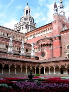 Certosa di Pavia - I Giardini del Chiostro Piccolo