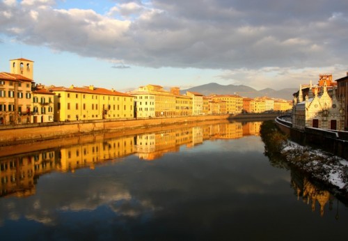 Pisa - Dopo la nevicata.... Pisa - Dopo la nevicata....