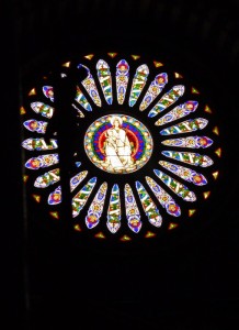 Il Cristo in silhouette…