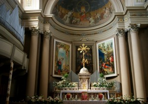 Aspettando gli sposi.