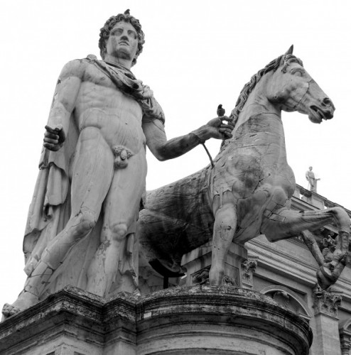 Roma - L'homme le cheval et l'oiseau