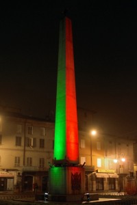 Obelisco tricolore
