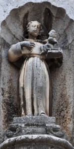 Sant’Antonio della facciata di S. Orsola