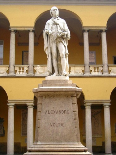 Pavia - All'inventore della pila Pavia - All'inventore della pila