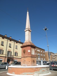 in piazza