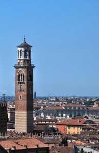 la torre più alta di Verona