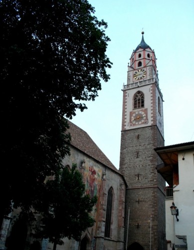 Merano - campanile duomo merano Merano - campanile duomo merano