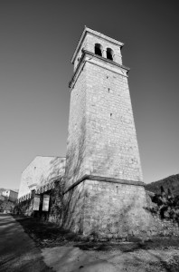 Torre campanaria dell’antica Pieve di S. Pietro di Ragogna