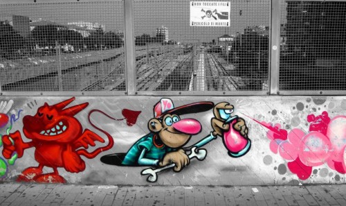 Termoli - Diavolo d'un murales! Termoli - Diavolo d'un murales!