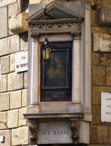 L’edicola del “Canto alla Paglia”