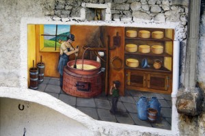 Preparazione del formaggio