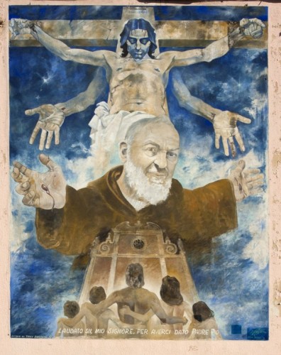 Ciminna - Laudato sii mio Signore per averci dato Padre Pio.( i devoti di Ciminna )