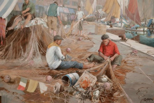 Cesenatico - I pescatori Cesenatico - I pescatori