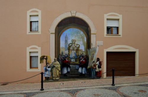 Fonni - La Madonna esce in processione