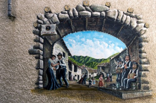 Roccaforte Mondovì - il ballo campestre.... Roccaforte Mondovì - il ballo campestre....