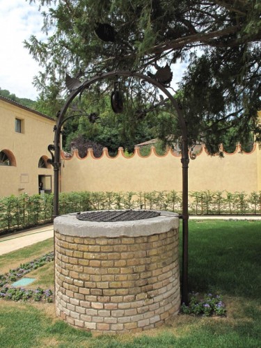 Torreglia - Nel giardino di Villa dei Vescovi.