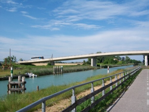 Lignano Sabbiadoro - Via Lignano che porta da Lignano a S.Michele al Tag.to SP 75