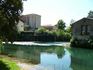 Sentiero lungo argine Livenza