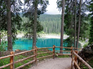 l’inizio della passeggiata