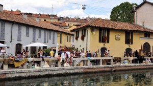 Antiquariato lungo il Naviglio
