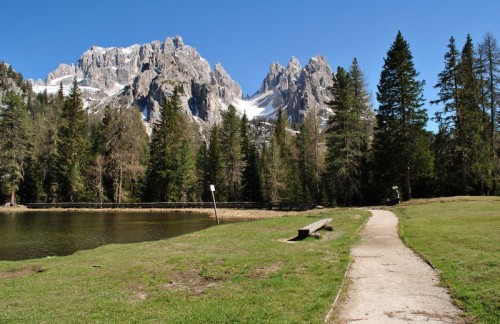 Auronzo di Cadore - Dopo una bella passeggiata ..adesso mi siedo Auronzo di Cadore - Dopo una bella passeggiata ..adesso mi siedo