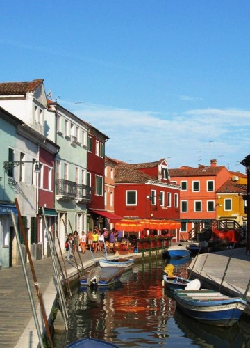 Venezia - i canali di Burano