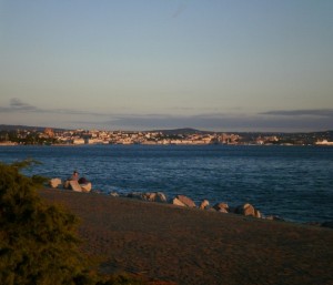 Il Golfo di Trieste dal lungomare Benedetto Croce