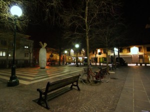 in piazza